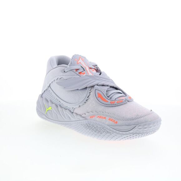 Puma Mens Lamelo Ball MB.05 Metallic Gray Shoes (NWT) - Picture 2 of 7